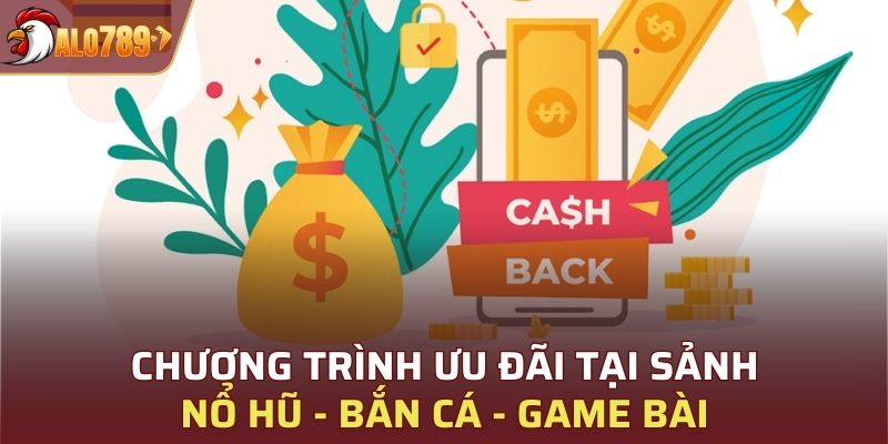 Chương trình ưu đãi tại sảnh nổ hũ - bắn cá - game bài