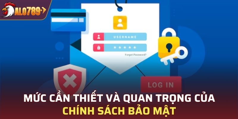 Mức cần thiết và quan trọng chính sách bảo mật